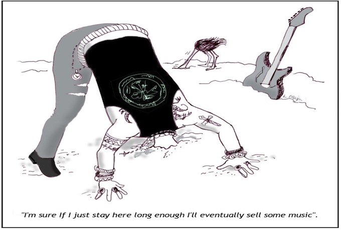 musician-with-head-in-sand